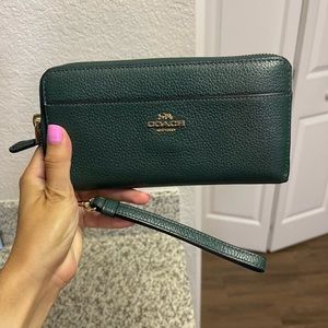Coach Dark Green Wallet